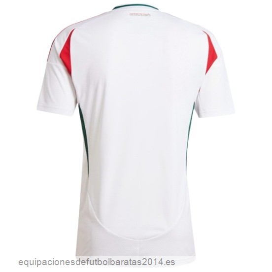 Nuevo Tailandia 2ª Camiseta Hungria 2024 Blanco Baratas